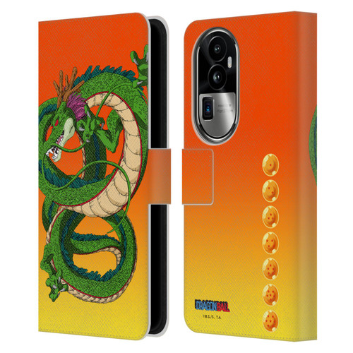 Dragon Ball Characters Shenron Leather Book Wallet Case Cover For OPPO Reno10 Pro+