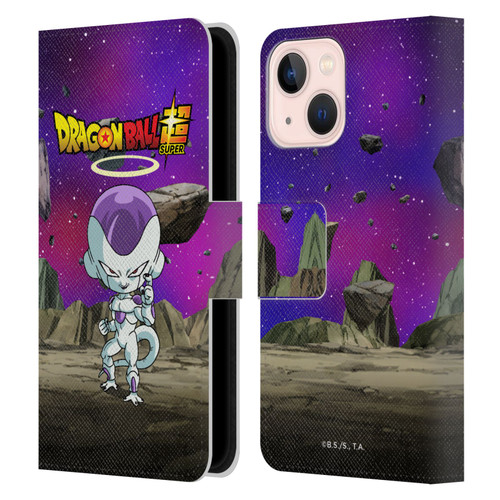Dragon Ball Super Characters Frieza Leather Book Wallet Case Cover For Apple iPhone 13 Mini