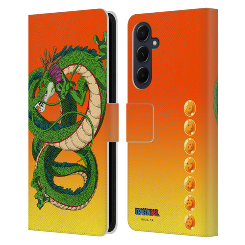 Dragon Ball Characters Shenron Leather Book Wallet Case Cover For Samsung Galaxy A55 5G
