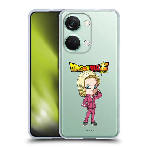 Dragon Ball Super Characters Android 18 Soft Gel Case for OnePlus Nord 3 5G