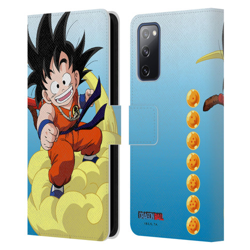 Dragon Ball Characters Goku Leather Book Wallet Case Cover For Samsung Galaxy S20 FE / 5G