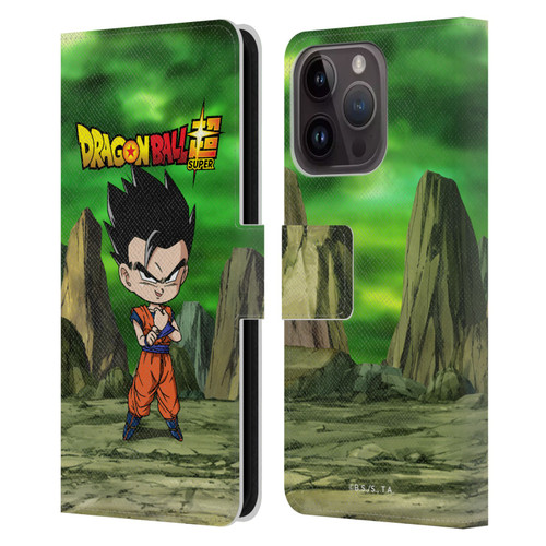 Dragon Ball Super Characters Ultimate Gohan Leather Book Wallet Case Cover For Apple iPhone 15 Pro