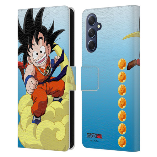 Dragon Ball Characters Goku Leather Book Wallet Case Cover For Samsung Galaxy M54 5G