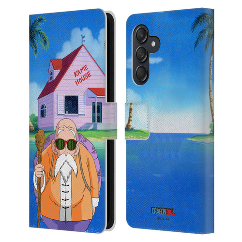 Dragon Ball Characters Master Roshi Leather Book Wallet Case Cover For Samsung Galaxy M55 5G