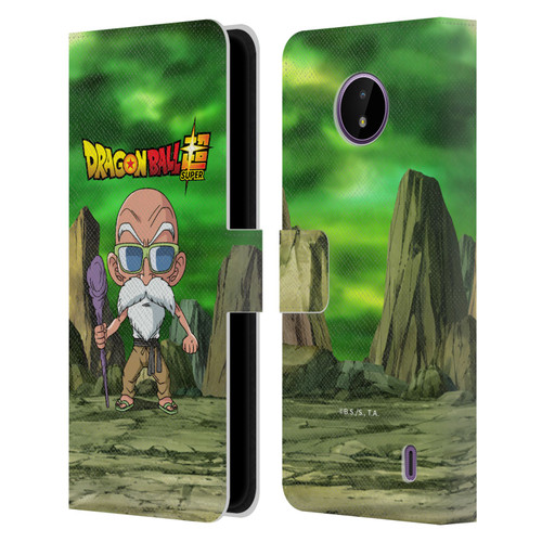 Dragon Ball Super Characters Kamesennin Leather Book Wallet Case Cover For Nokia C10 / C20