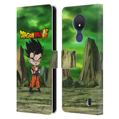 Dragon Ball Super Characters Ultimate Gohan Leather Book Wallet Case Cover For Nokia C21
