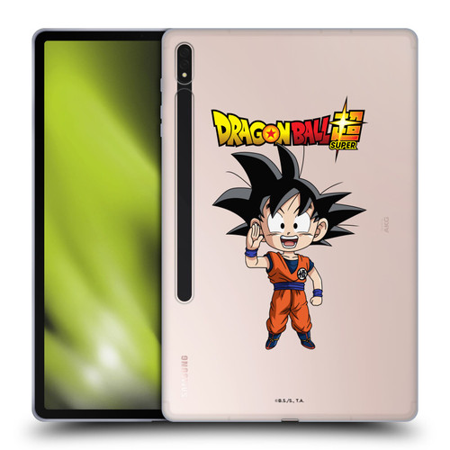 Dragon Ball Super Characters Goku Soft Gel Case for Samsung Galaxy Tab S8 Plus