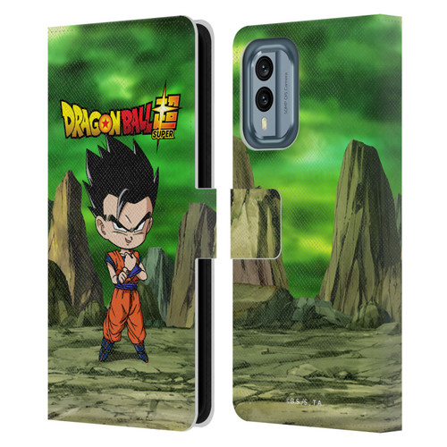 Dragon Ball Super Characters Ultimate Gohan Leather Book Wallet Case Cover For Nokia X30