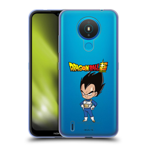 Dragon Ball Super Characters Vegeta Soft Gel Case for Nokia 1.4