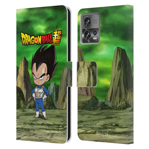 Dragon Ball Super Characters Vegeta Leather Book Wallet Case Cover For Motorola Moto Edge 30 Fusion