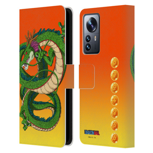 Dragon Ball Characters Shenron Leather Book Wallet Case Cover For Xiaomi 12 Pro