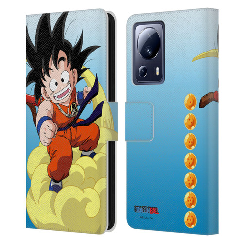 Dragon Ball Characters Goku Leather Book Wallet Case Cover For Xiaomi 13 Lite 5G