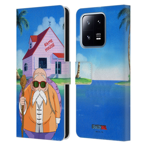 Dragon Ball Characters Master Roshi Leather Book Wallet Case Cover For Xiaomi 13 Pro 5G