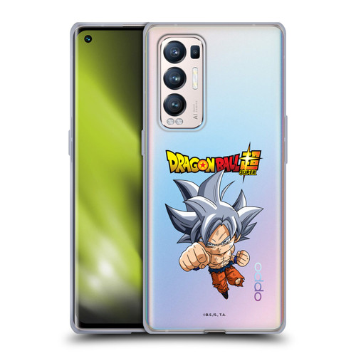 Dragon Ball Super Characters Ultra Instinct Goku Soft Gel Case for OPPO Find X3 Neo / Reno5 Pro+ 5G