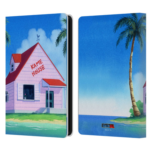 Dragon Ball Iconic Kame House Leather Book Wallet Case Cover For Amazon Kindle Paperwhite 5 (2021)