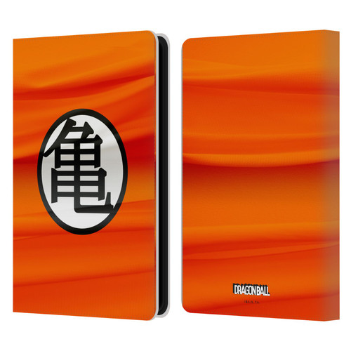Dragon Ball Iconic Kame Symbol Leather Book Wallet Case Cover For Amazon Kindle Paperwhite 5 (2021)