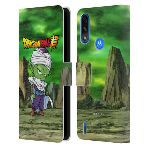 Dragon Ball Super Characters Piccolo Leather Book Wallet Case Cover For Motorola Moto E7 Power / Moto E7i Power
