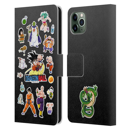 Dragon Ball Iconic Characters Collage Leather Book Wallet Case Cover For Apple iPhone 11 Pro Max