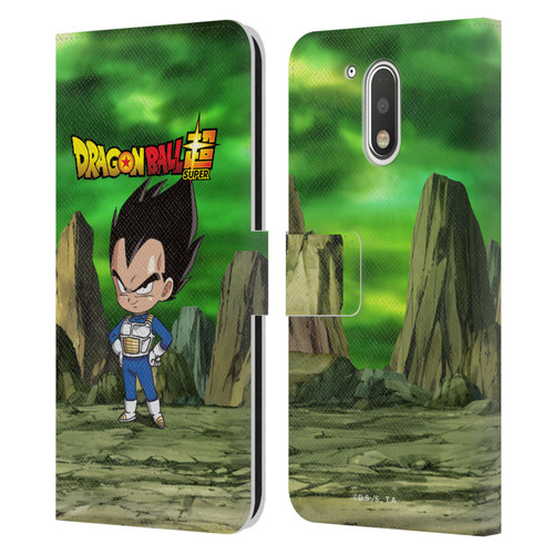 Dragon Ball Super Characters Vegeta Leather Book Wallet Case Cover For Motorola Moto G41