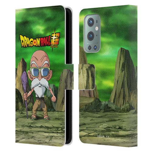 Dragon Ball Super Characters Kamesennin Leather Book Wallet Case Cover For OnePlus 9