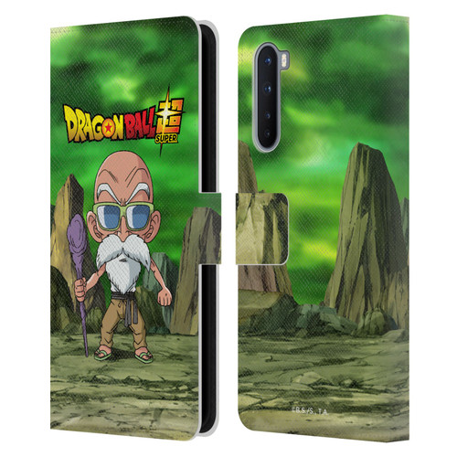 Dragon Ball Super Characters Kamesennin Leather Book Wallet Case Cover For OnePlus Nord 5G