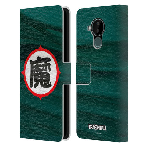 Dragon Ball Iconic King Piccolo Ma Symbol Leather Book Wallet Case Cover For Nokia C30