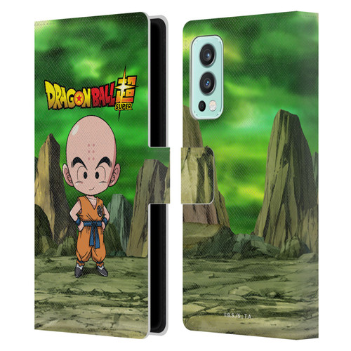 Dragon Ball Super Characters Krillin Leather Book Wallet Case Cover For OnePlus Nord 2 5G