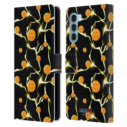 Dragon Ball Iconic Pattern Leather Book Wallet Case Cover For Motorola Edge S30 / Moto G200 5G