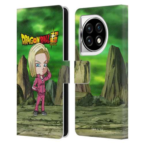 Dragon Ball Super Characters Android 18 Leather Book Wallet Case Cover For OPPO OnePlus Ace 3 5G