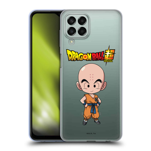 Dragon Ball Super Characters Krillin Soft Gel Case for Samsung Galaxy M33 (2022)