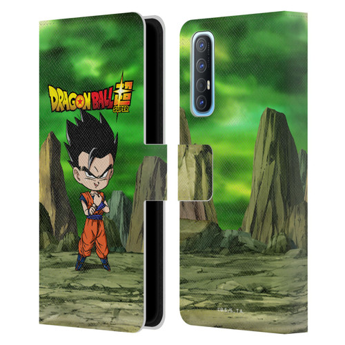 Dragon Ball Super Characters Ultimate Gohan Leather Book Wallet Case Cover For OPPO Find X2 Neo 5G