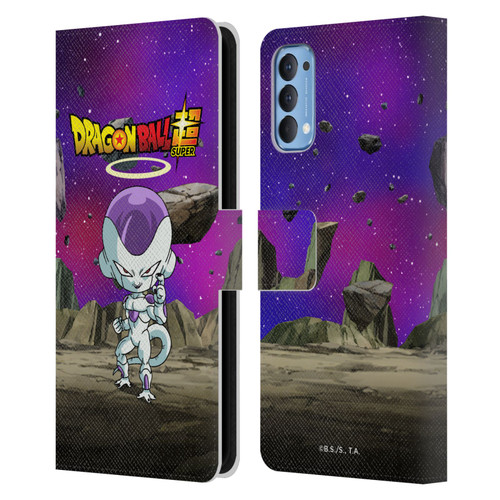 Dragon Ball Super Characters Frieza Leather Book Wallet Case Cover For OPPO Reno 4 5G