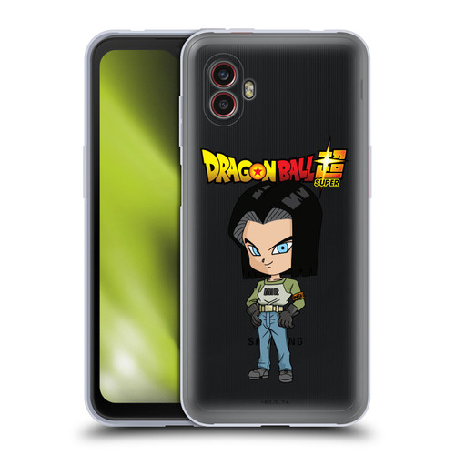 Dragon Ball Super Characters Android 17 Soft Gel Case for Samsung Galaxy Xcover6 Pro/Pro2