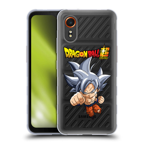 Dragon Ball Super Characters Ultra Instinct Goku Soft Gel Case for Samsung Galaxy Xcover7 5G