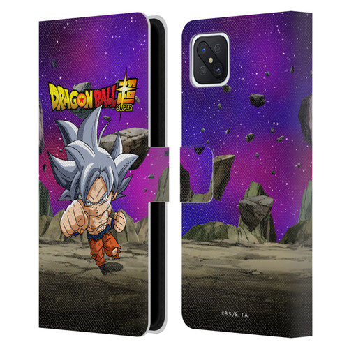 Dragon Ball Super Characters Ultra Instinct Goku Leather Book Wallet Case Cover For OPPO Reno4 Z 5G