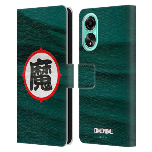 Dragon Ball Iconic King Piccolo Ma Symbol Leather Book Wallet Case Cover For OPPO A78 4G