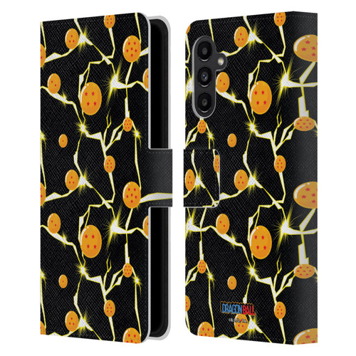 Dragon Ball Iconic Pattern Leather Book Wallet Case Cover For Samsung Galaxy A13 5G (2021)
