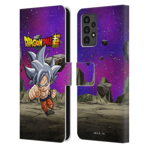Dragon Ball Super Characters Ultra Instinct Goku Leather Book Wallet Case Cover For Samsung Galaxy A13 (2022)
