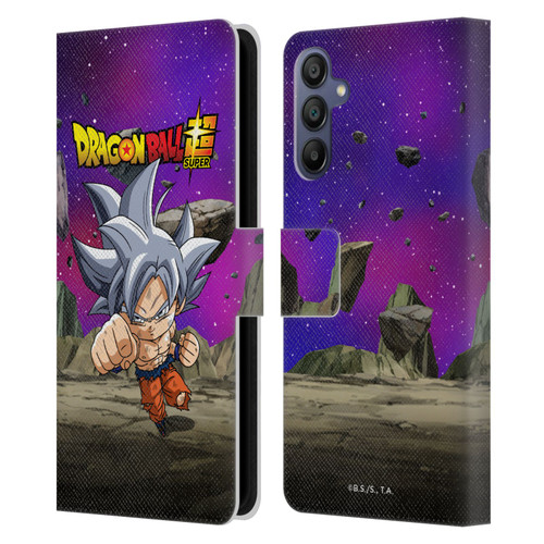 Dragon Ball Super Characters Ultra Instinct Goku Leather Book Wallet Case Cover For Samsung Galaxy A15