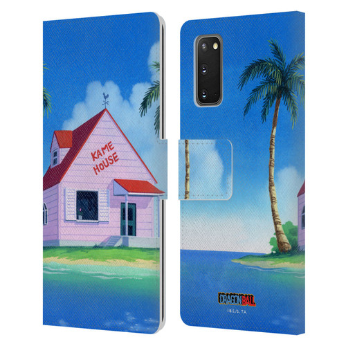 Dragon Ball Iconic Kame House Leather Book Wallet Case Cover For Samsung Galaxy S20 / S20 5G