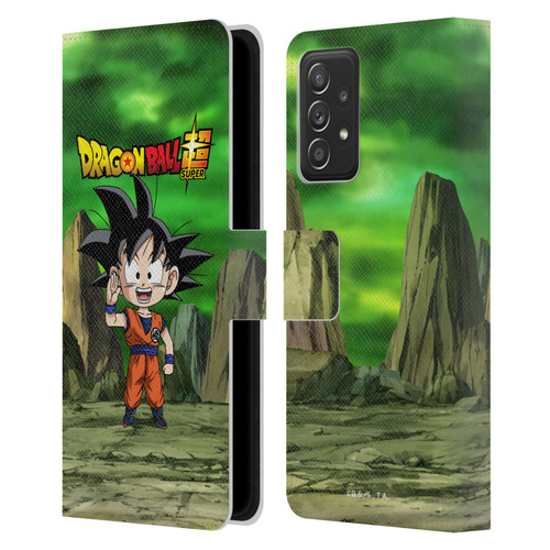 Dragon Ball Super Characters Goku Leather Book Wallet Case Cover For Samsung Galaxy A53 5G (2022)