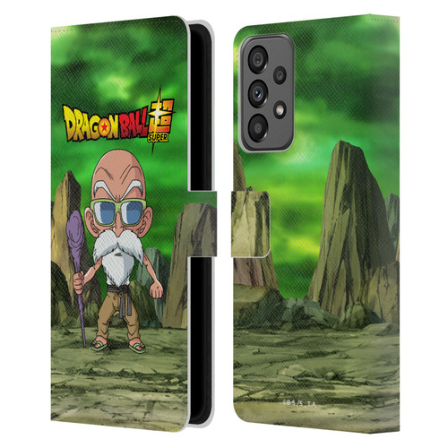 Dragon Ball Super Characters Kamesennin Leather Book Wallet Case Cover For Samsung Galaxy A73 5G (2022)
