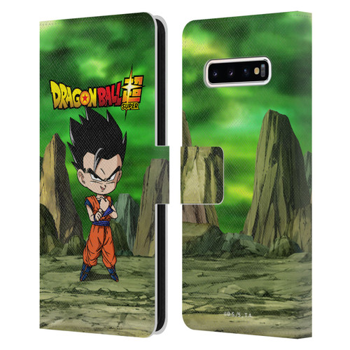Dragon Ball Super Characters Ultimate Gohan Leather Book Wallet Case Cover For Samsung Galaxy S10+ / S10 Plus