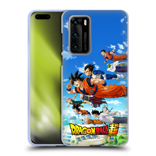 Dragon Ball Super Universe Survival Arc Group Soft Gel Case for Huawei P40 5G