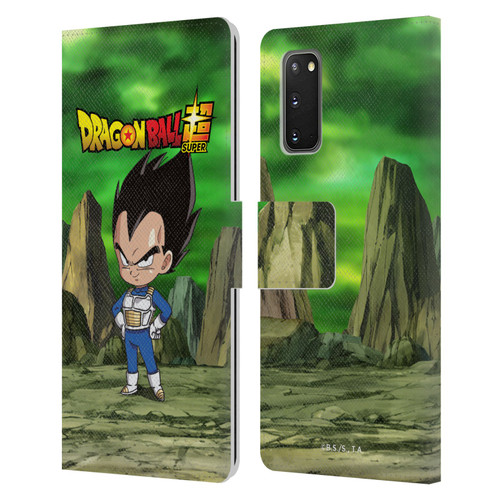 Dragon Ball Super Characters Vegeta Leather Book Wallet Case Cover For Samsung Galaxy S20 / S20 5G