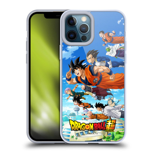 Dragon Ball Super Universe Survival Arc Group Soft Gel Case for Apple iPhone 12 Pro Max & MagSafe