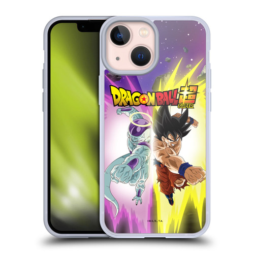 Dragon Ball Super Universe Survival Arc Frieza And Goku Soft Gel Case for Apple iPhone 13 Mini