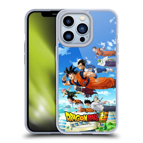Dragon Ball Super Universe Survival Arc Group Soft Gel Case for Apple iPhone 13 Pro & MagSafe