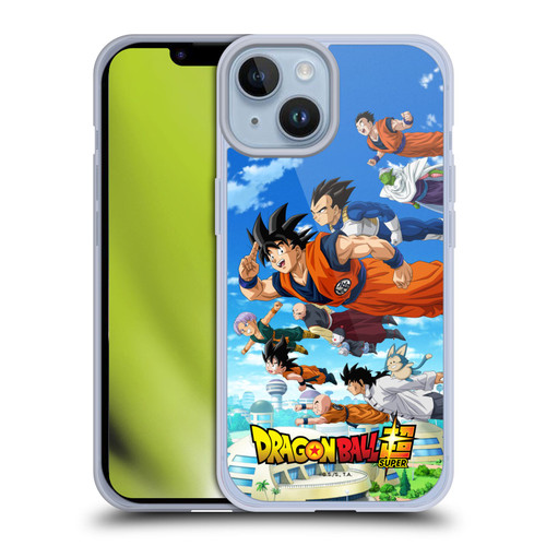 Dragon Ball Super Universe Survival Arc Group Soft Gel Case for Apple iPhone 14