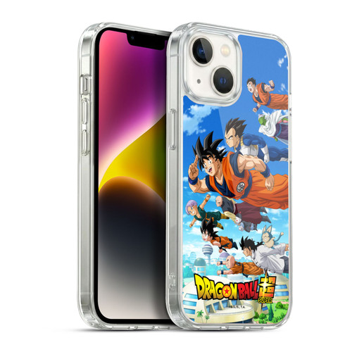 Dragon Ball Super Universe Survival Arc Group Soft Gel Case for Apple iPhone 14